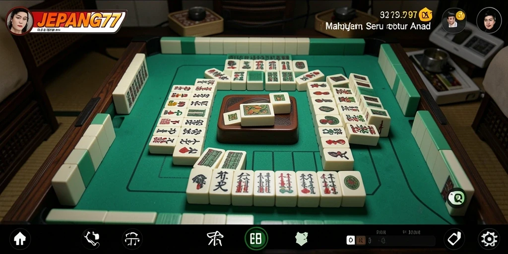 Tampilan menarik dari gameplay seru dalam JEPANG77.
