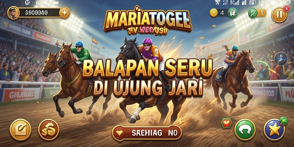 Gameplay seru balapan mobil di MARIATOGEL dengan grafik menawan.