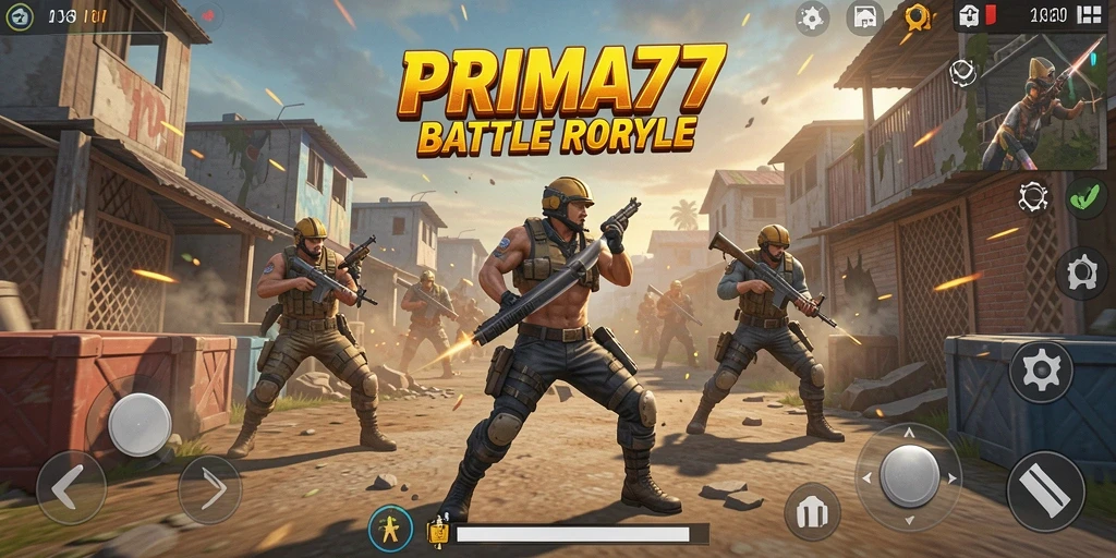 Screenshot gameplay PRIMA77 yang intens dan seru.